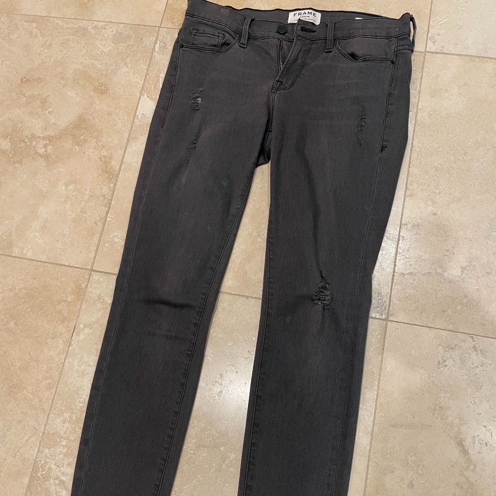 Frame Denim Womens Skinny Jeans